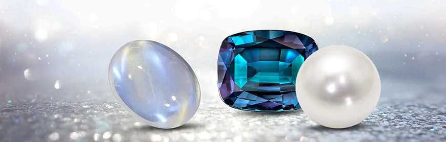 June Birthstones – Pearl, Alexandrite, Moonstone: A Trio of Elegance and Mystery | Panchoo Jewels