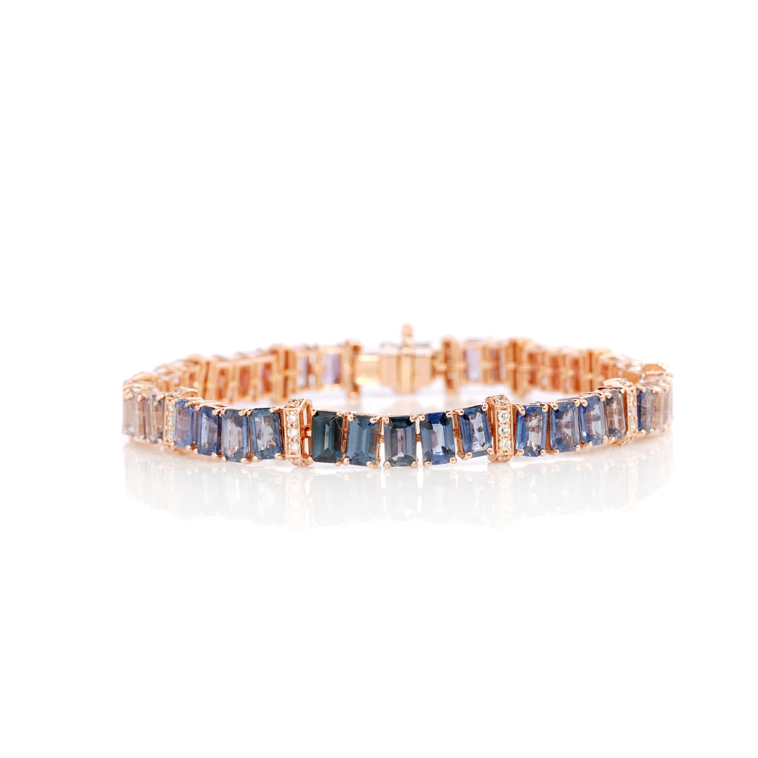 Pink Blue Ombre Bracelet